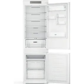 Whirlpool WHC18T311UK 250 Litre Built-In Fridge Freezer, 54cm Wide - White