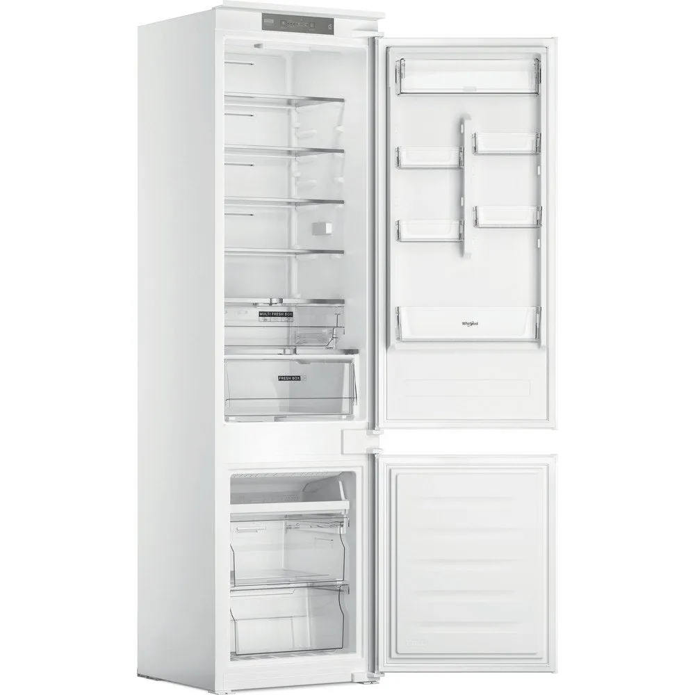 Whirlpool WHC20T321 Built-In Fridge Freezer, 54cm Wide- White